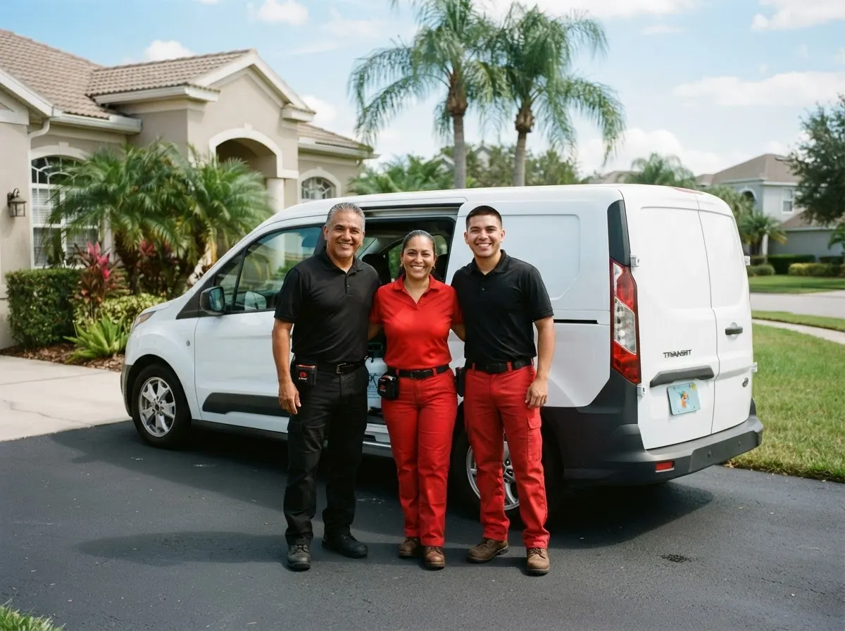 Copper Kettle Pest Control pest control service team in Kissimmee, FL